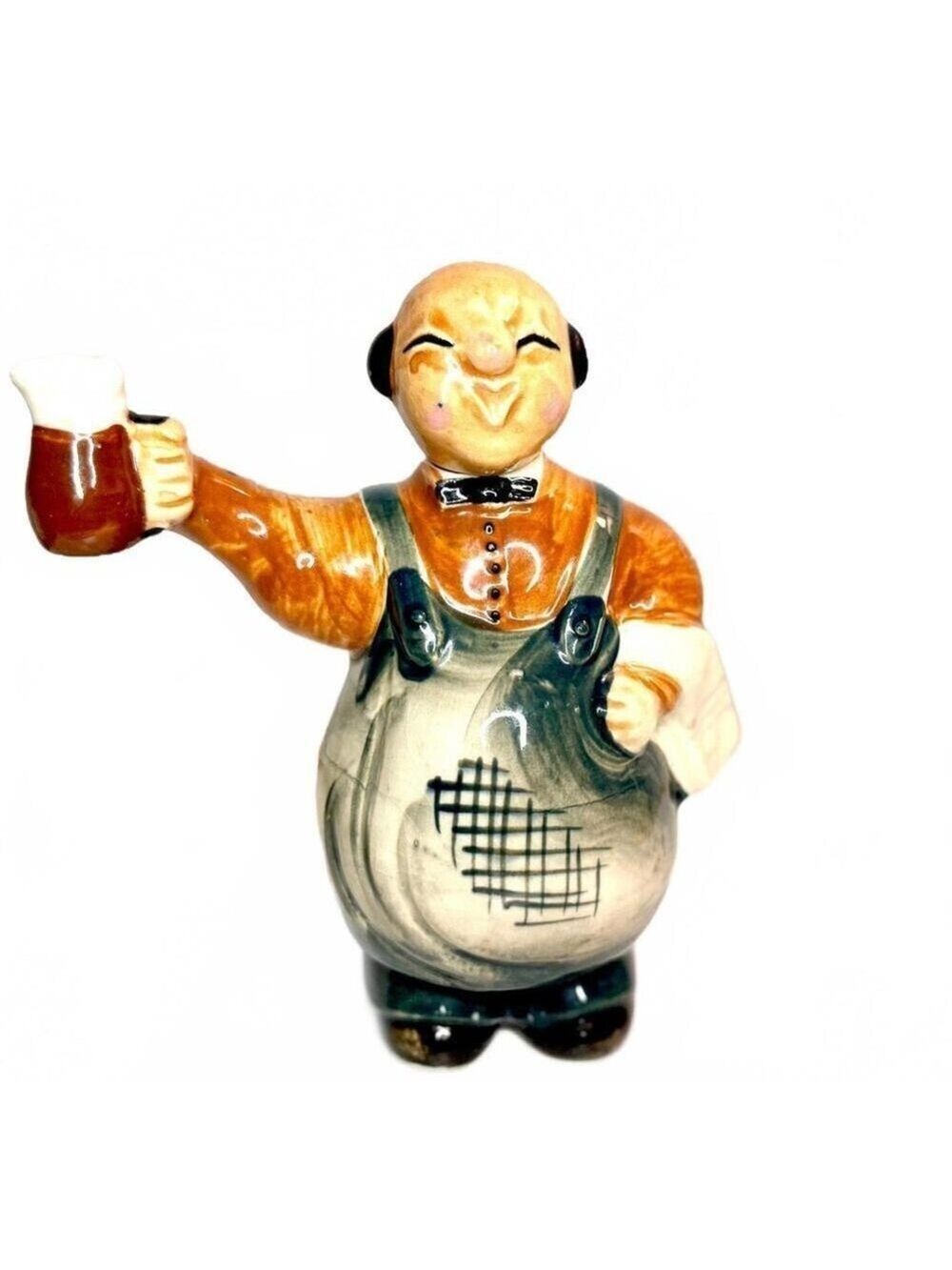 Vintage Shafford Pottery Ceramic Bartender Decanter with Stopper – Japan, 1960s